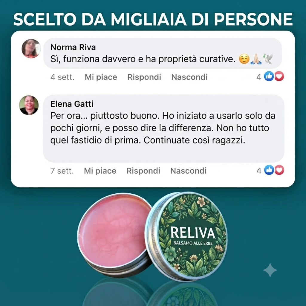 Reliva Derm Balsamo alle erbe per la neuropatia