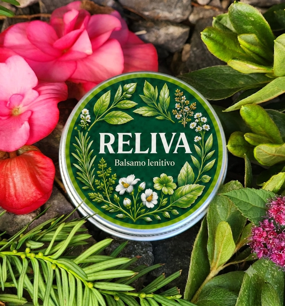 RelivaDerm Balsamo alle erbe per fascite plantare